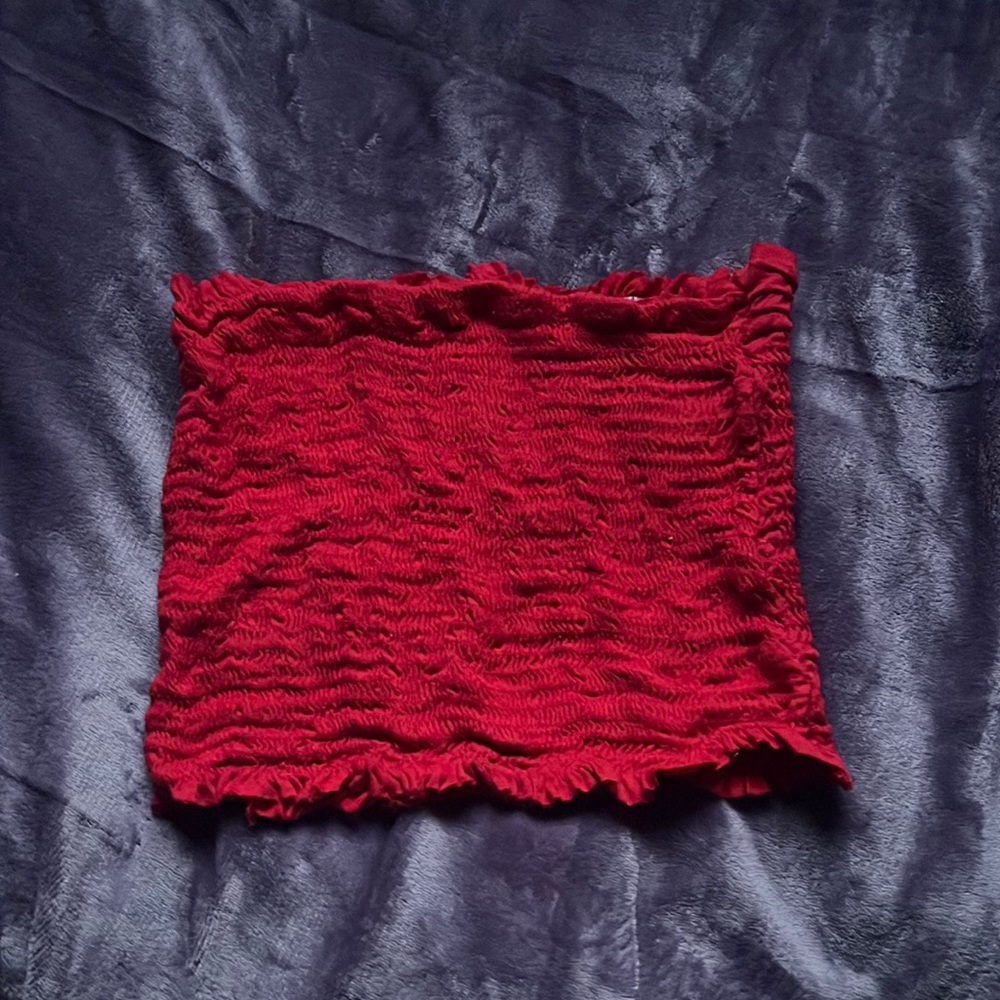 red tube top